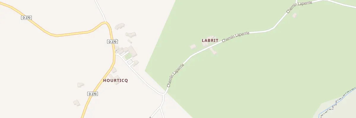 Plan du 9 Che de Laperrie à Séby