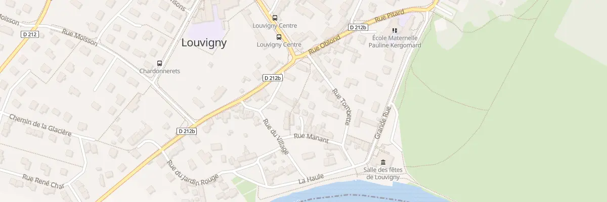 Plan du 12 Cour Manant à Louvigny