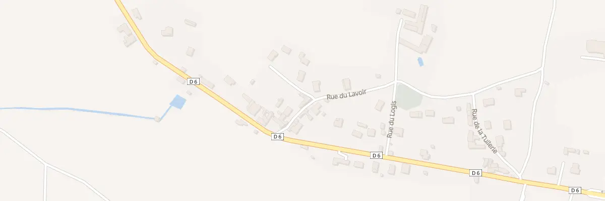 Plan du 3 Rue du Lavoir à Champdeniers