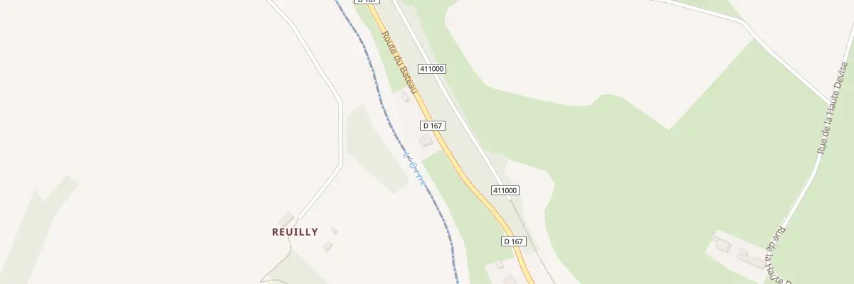 Plan du 531 Rte du Bateau au Mesnil-Villement
