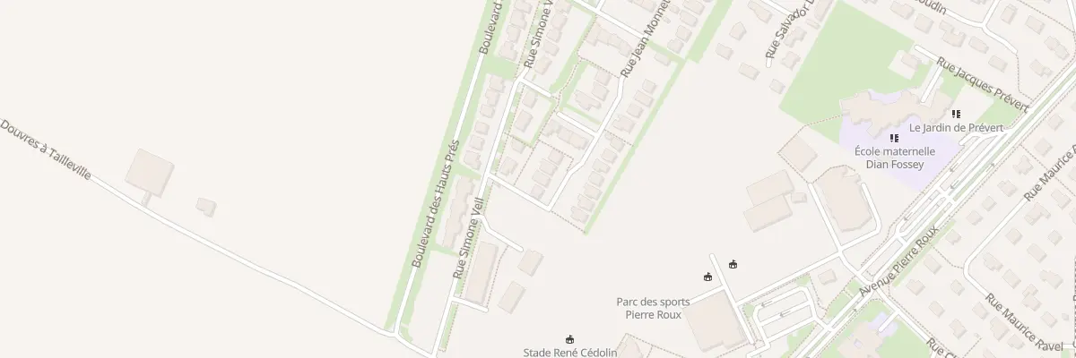 Plan du 26 Rue Jean Monnet à Douvres-la-Délivrande