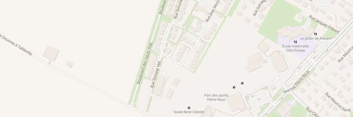 Plan du 28 Rue Jean Monnet à Douvres-la-Délivrande