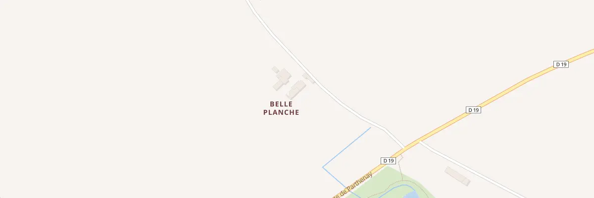 Plan du 2 Belle Planche à Clessé