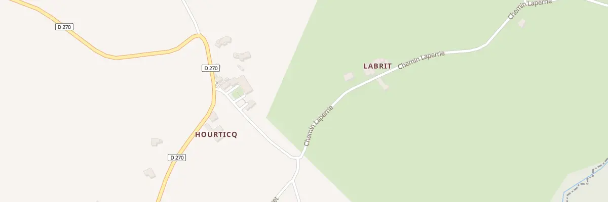 Plan du 7 Che de Laperrie à Séby
