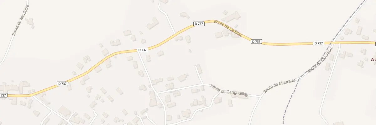 Plan du 615 Rte de Cadillac à Saint-Romain-la-Virvée