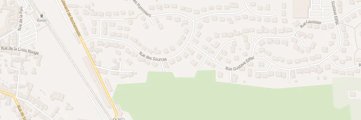 Plan du 26 Rue des Sources Evron à Évron