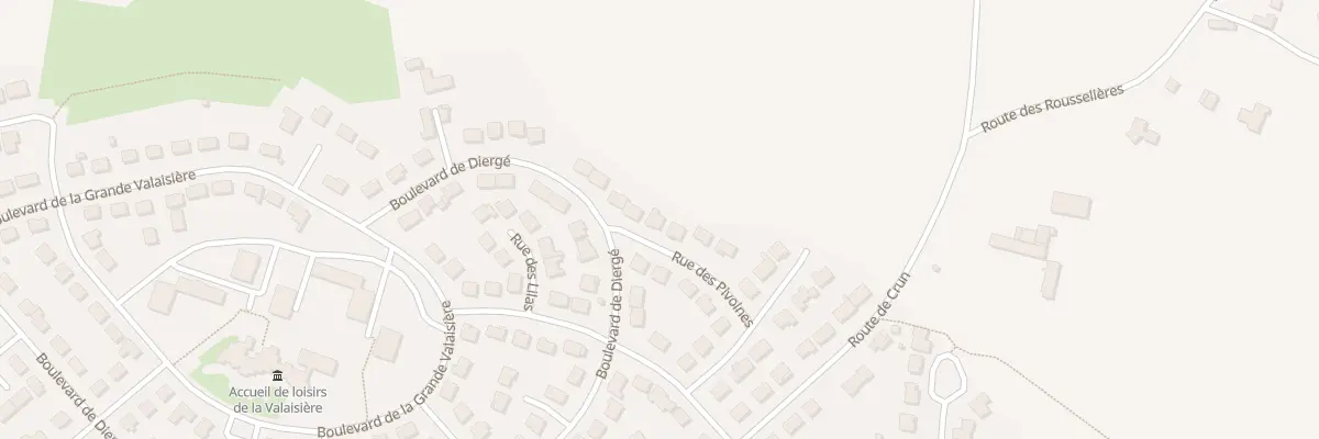 Plan du 4 Rue des Pivoines à Évron