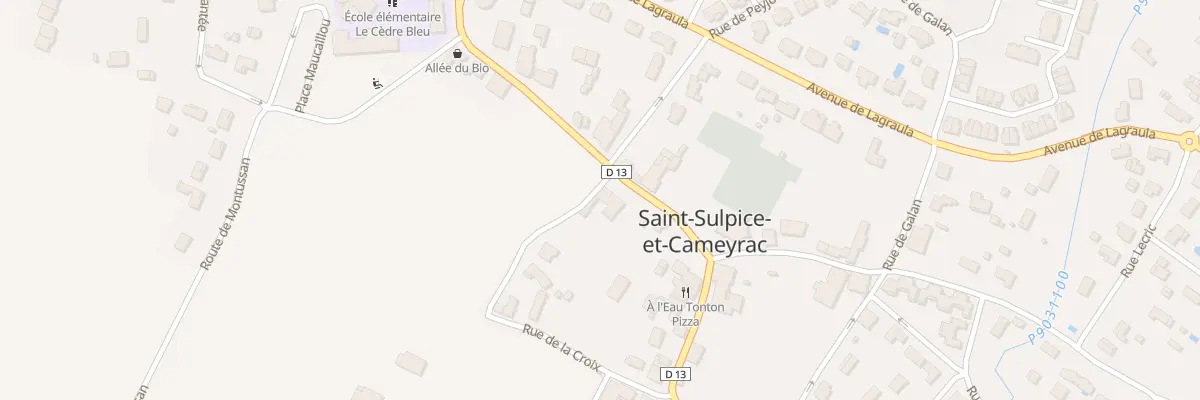 Plan du 14 Av de Maucaillou à Saint-Sulpice-et-Cameyrac