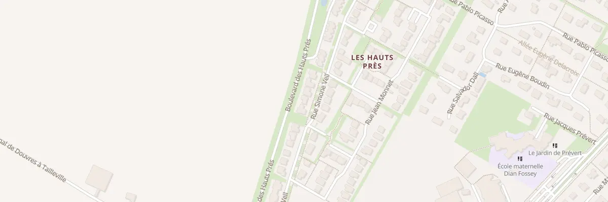 Plan du 46 Rue Simone Veil à Douvres-la-Délivrande