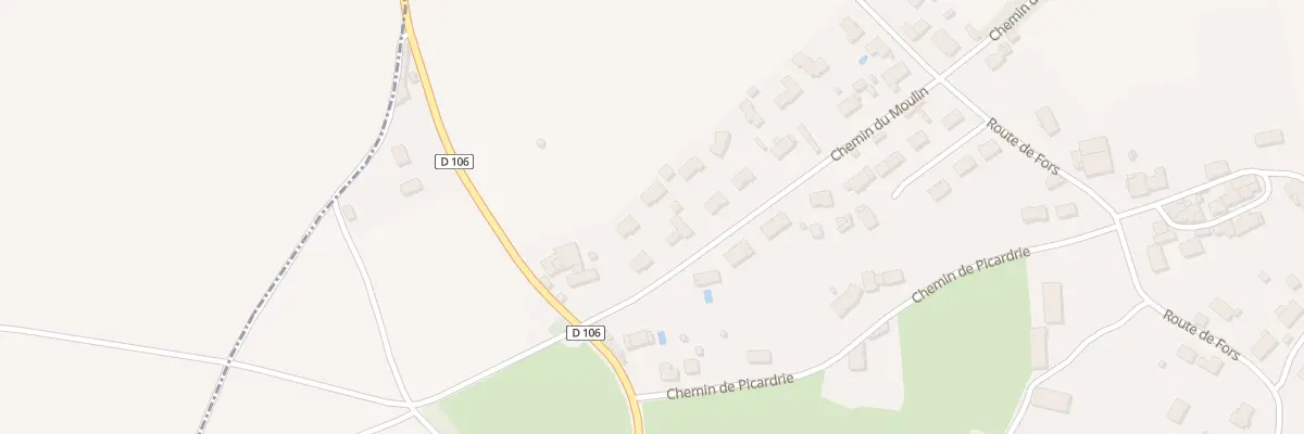 Plan du 220 Che du Moulin à Juscorps