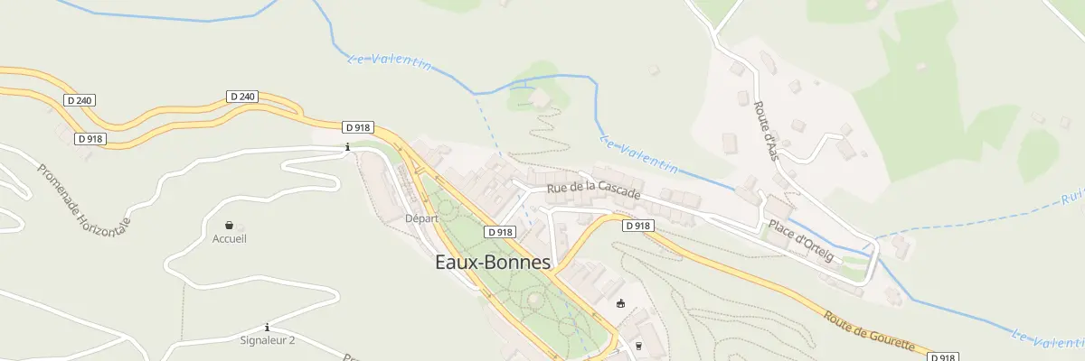 Plan du 9 Pl de la Poste à Eaux-Bonnes