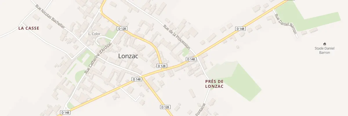 Plan du 5 Rue de la Salamandre à Lonzac