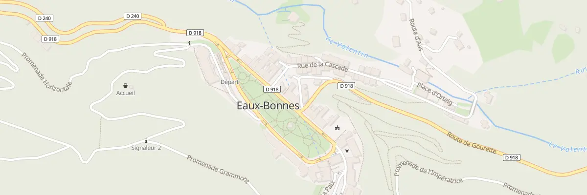 Plan du 23 Rue Louis Barthou à Eaux-Bonnes