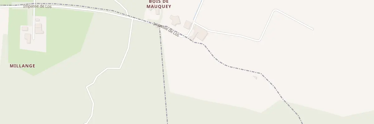 Plan du 102A A l’Os à Saint-Genès-de-Lombaud