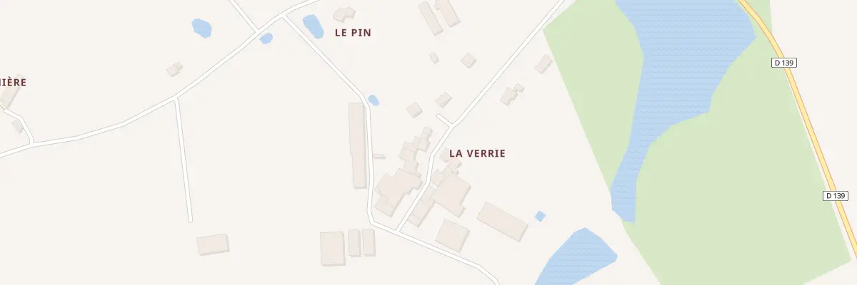 Plan du 5098A La Verrie à Clessé