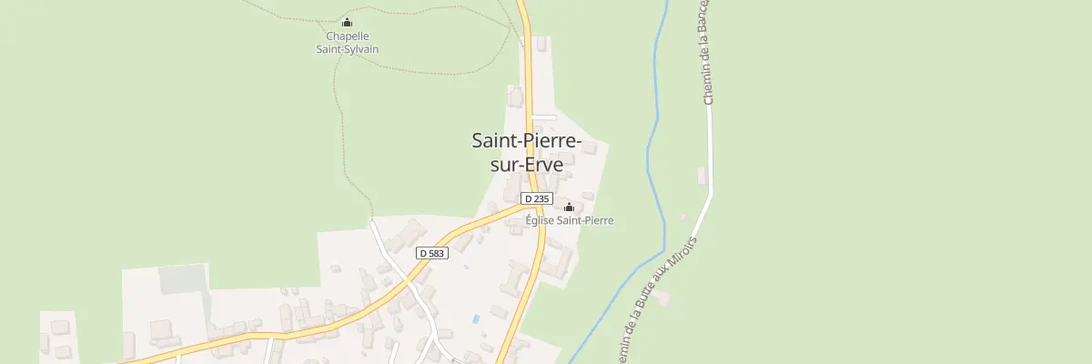 Plan du 5006 Le Bourg à Saint-Pierre-sur-Erve