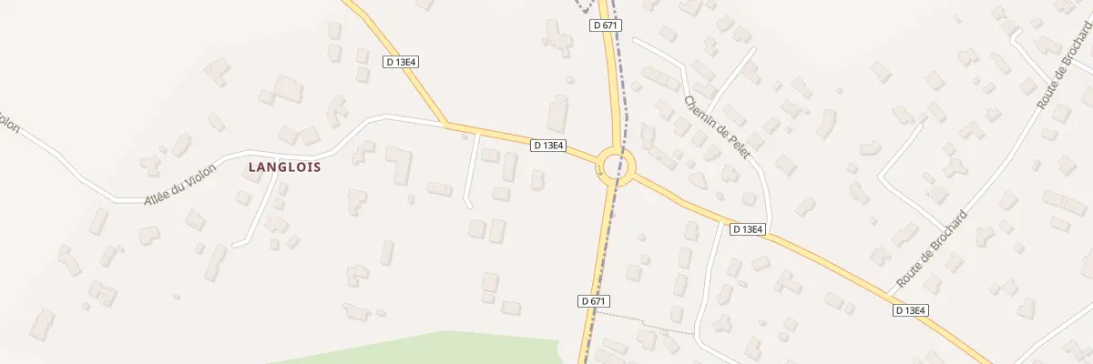 Plan du 94 All du Pas Douen à Bonnetan