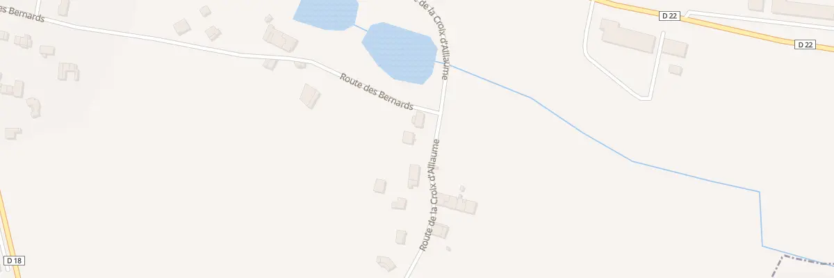 Plan des Bernards Bas à Saint-Mariens
