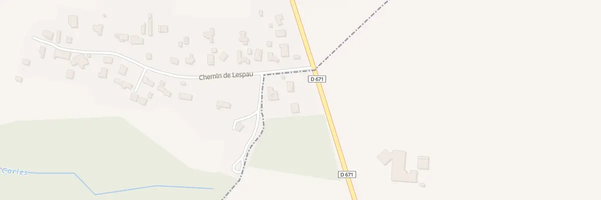 Plan du 4 Che de Pineau à Sadirac