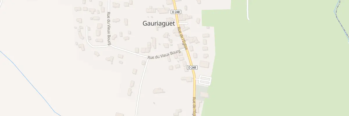 Plan du 74 Rue du Vieux Bourg à Gauriaguet