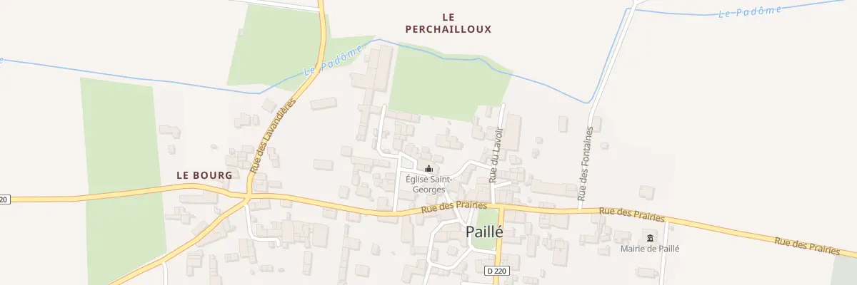 Plan du 1B Che a Guillemin à Paillé