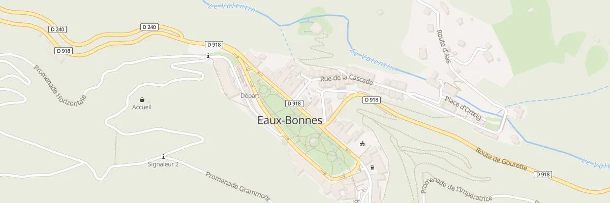Plan du 21 Rue Louis Barthou à Eaux-Bonnes