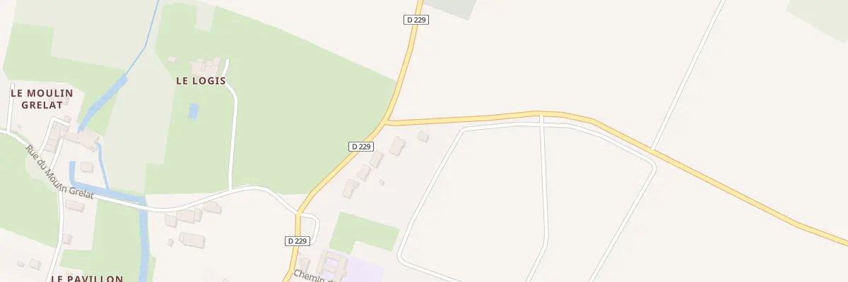 Plan du 2 Rue des Grands Champs à Aujac