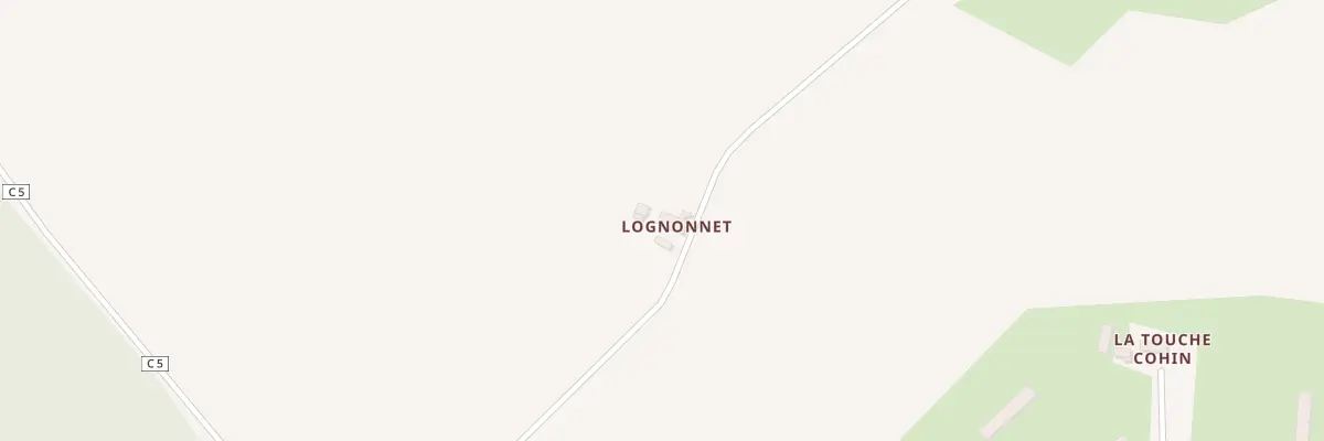 Plan du 1 Lognonnet à Auvers-le-Hamon