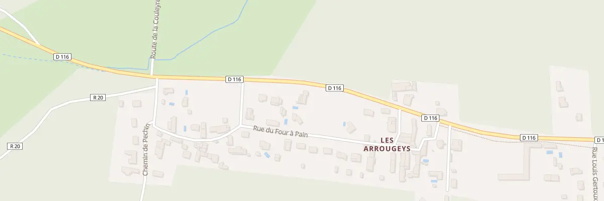 Plan du 2 Cabiros à Landiras