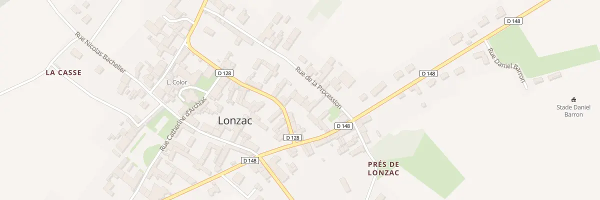 Plan du 6C Rue Galiot de Genouillac à Lonzac