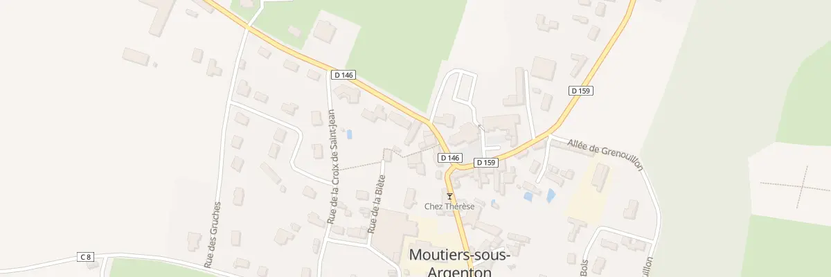 Plan du 5 Rte d’Argenton à Argentonnay