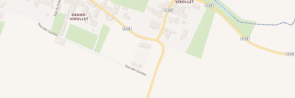 Plan du 3 Rue de Virollet à Paillé
