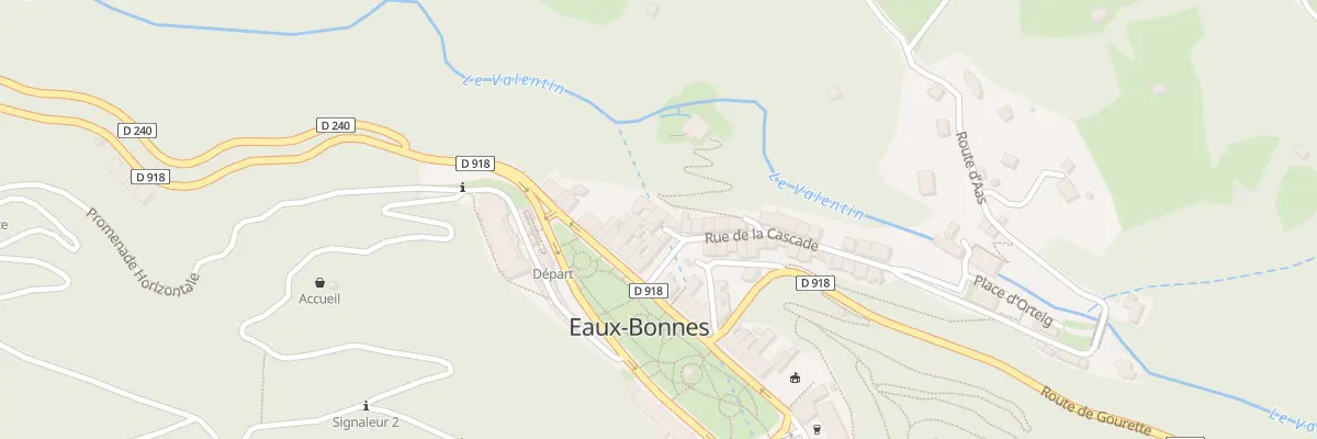 Plan du 3 Pl de la Poste à Eaux-Bonnes