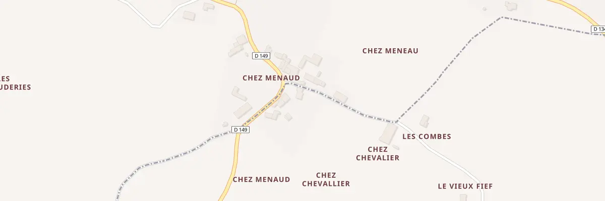 Plan du 1 Chez Menaud à Fontaines-d’Ozillac