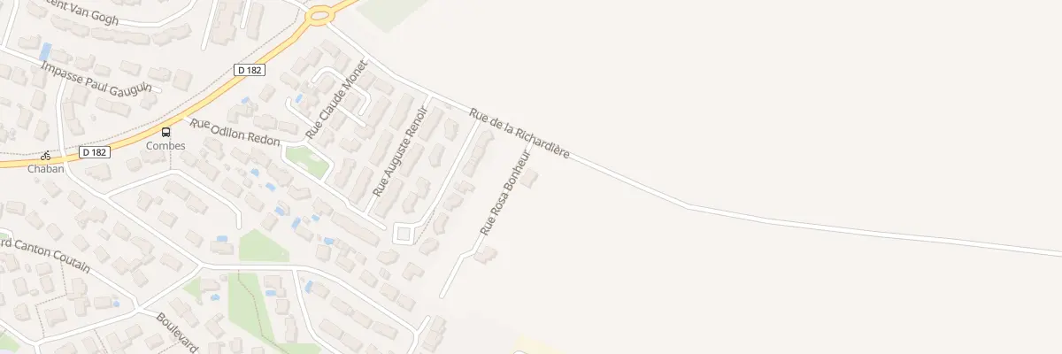 Plan du 3 Rue Rosa Bonheur à Chauray