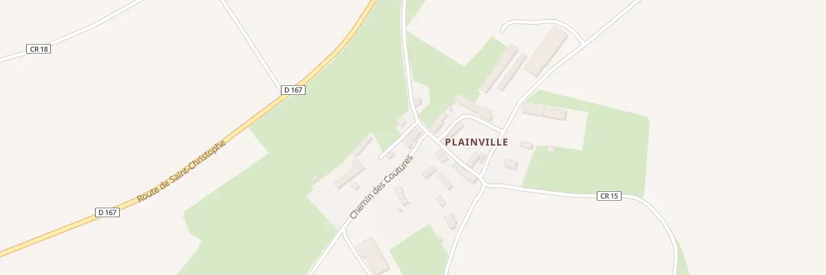 Plan du 2 Che des Coutures à Pierrefitte-en-Cinglais