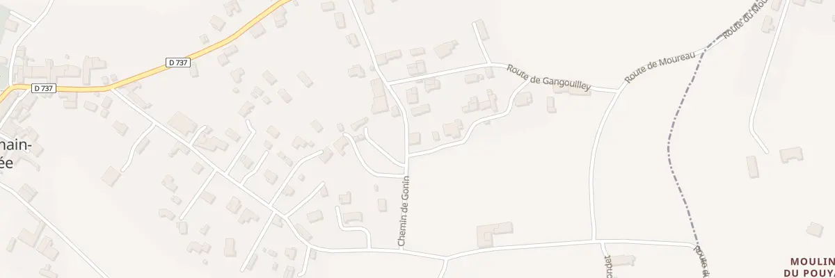 Plan du 10 Chem de Boursereau à Saint-Romain-la-Virvée