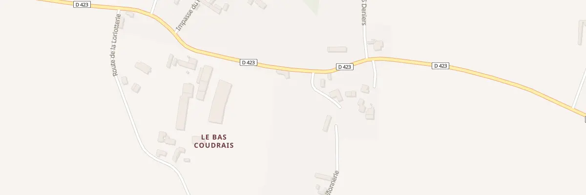 Plan du 5 Rue des Coudrays à Brissac Loire Aubance