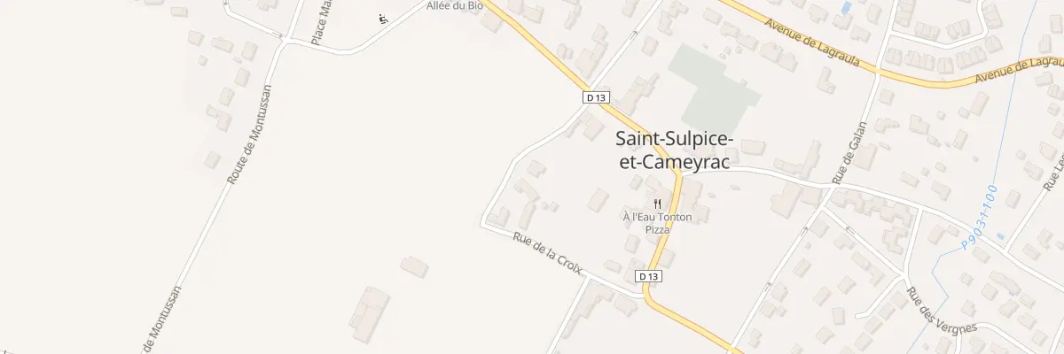 Plan du 23 Rue de la Croix à Saint-Sulpice-et-Cameyrac