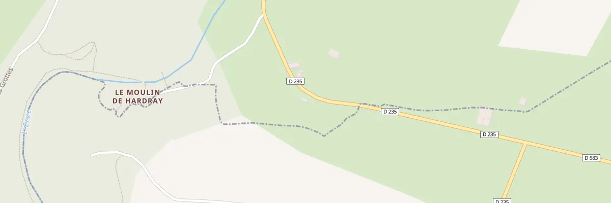 Plan du 490 Rte de Thorigné à Saint-Pierre-sur-Erve