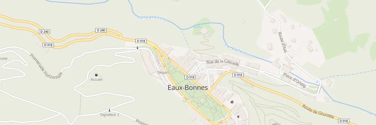 Plan du 17 Rue Louis Barthou à Eaux-Bonnes