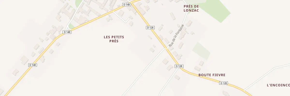 Plan du 10 Rue du Château à Lonzac