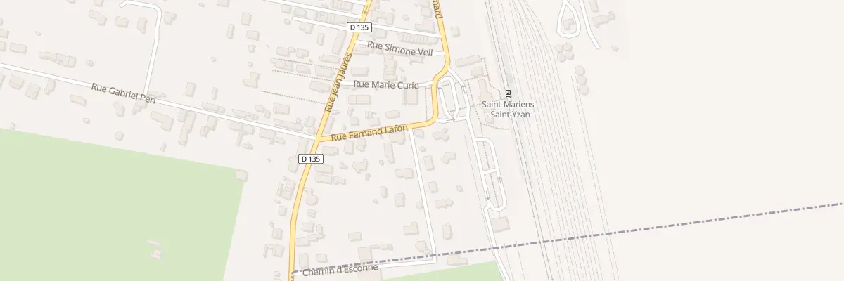 Plan du 1 Rue Fernand Lafon à Saint-Yzan-de-Soudiac