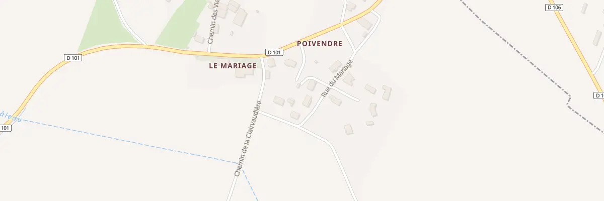 Plan du 5 Rue du Mariage à Marigny