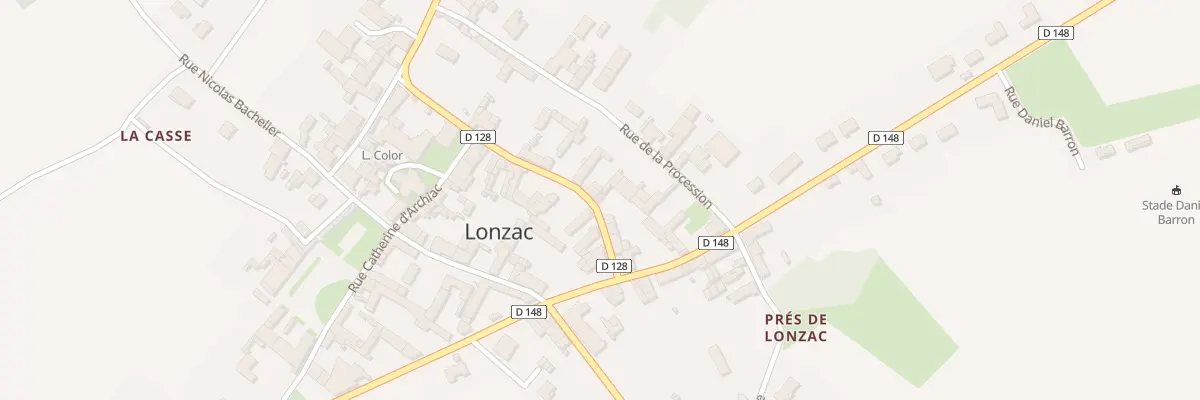 Plan du 6A Rue Galiot de Genouillac à Lonzac