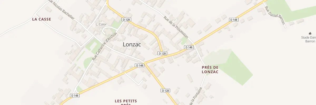 Plan du 3 Rue de la Salamandre à Lonzac