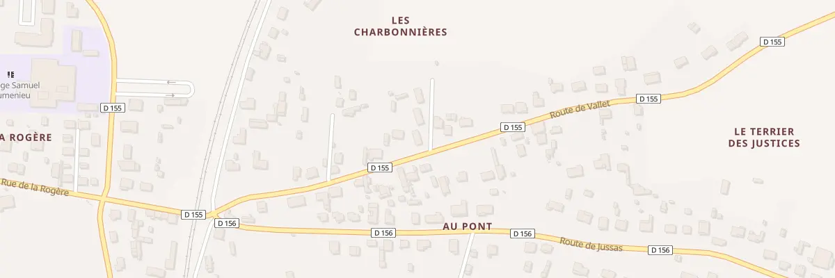 Plan du 19A Rte de Vallet à Montendre
