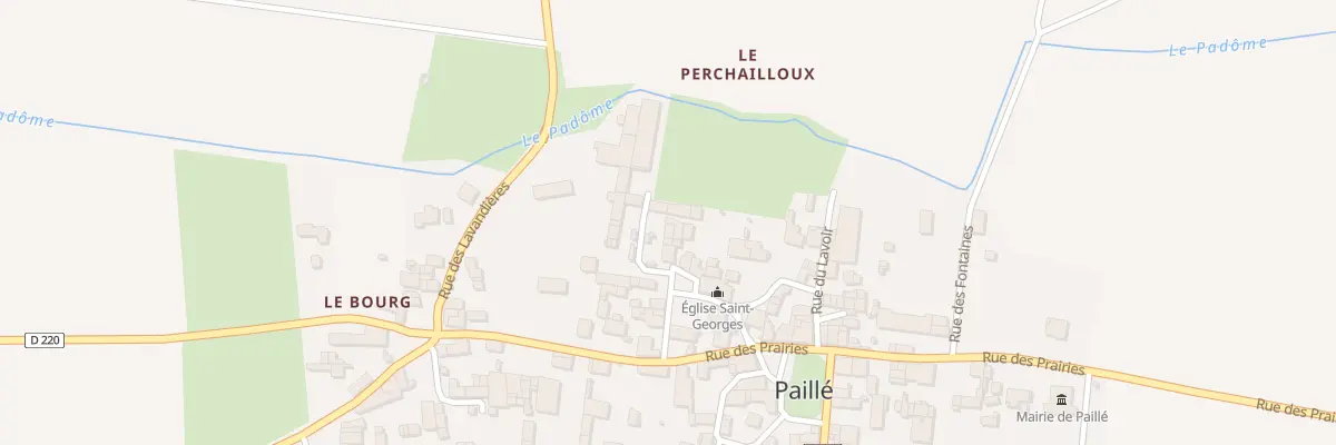 Plan du 6 Imp du Logis à Paillé