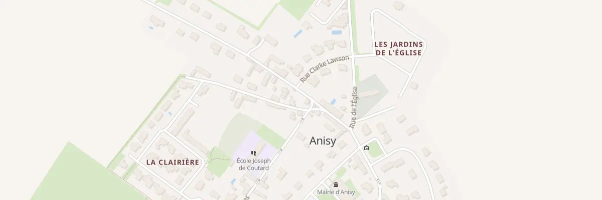 Plan du 5 Che de Colomby à Anisy