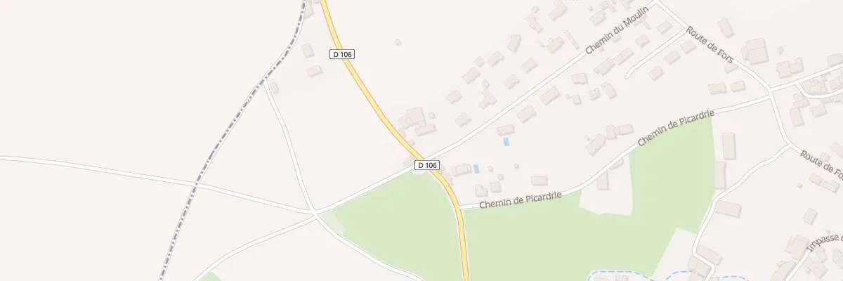 Plan du 680 Rte de Niort à Juscorps